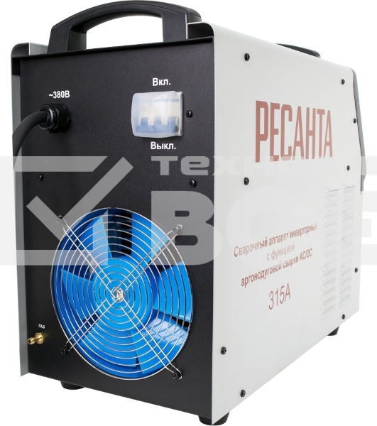 Сварочный аппарат Ресанта САИ-315АД инвертор MMA DC/TIG DC 13.8кВт