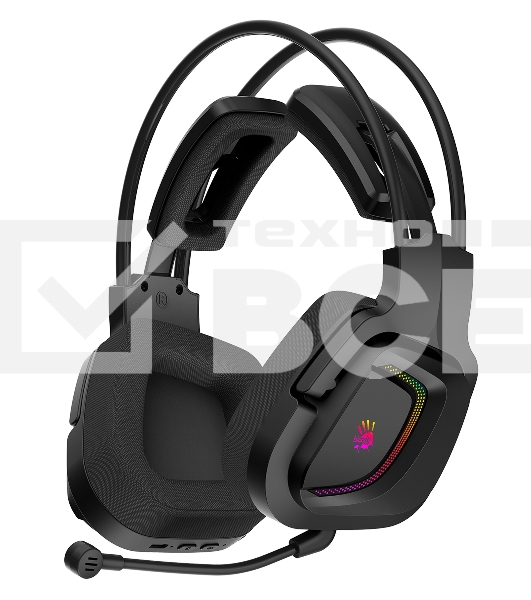 Наушники с микрофоном A4Tech Bloody MR575 черный BT оголовье (MR575)