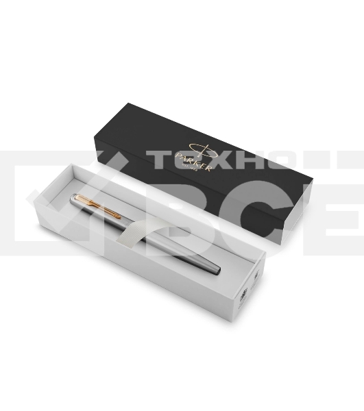 Ручка перьевая Parker Jotter Core F691 (CW2030948) Stainless Steel GT M сталь нержавеющая подар.кор.