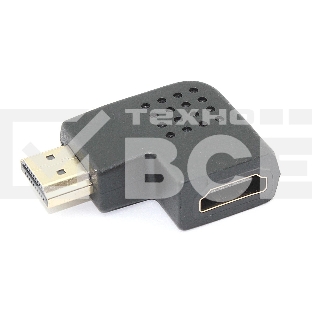 Удлинитель HDMI папа-мама угловой влево