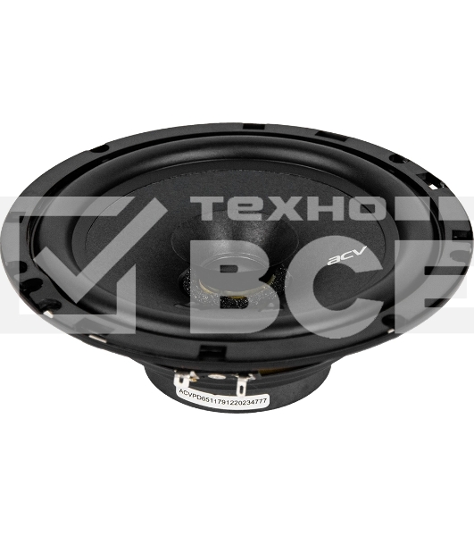 Колонки автомобильные ACV PD-651 BEATS (без решетки) 180Вт 88дБ 4Ом 16см (6.5дюйм) (ком.:2кол.) коаксиальные однополосные