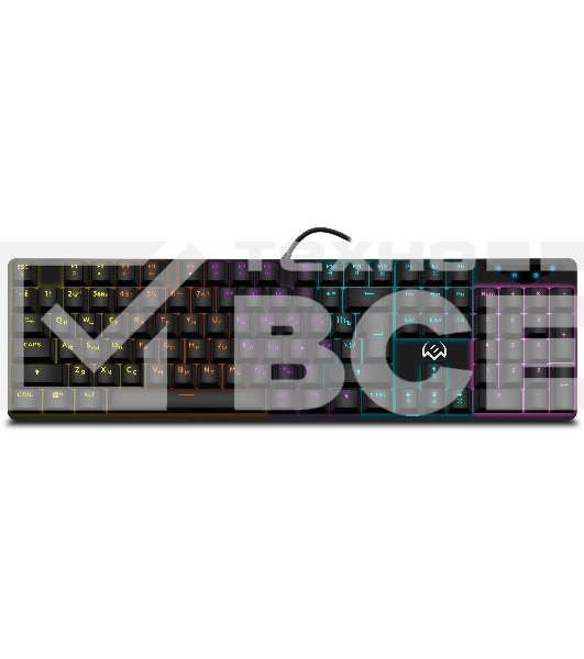 Игровая клавиатура Sven KB-G9300 чёрная (Outemu Blue switches,104кл., подсветка)