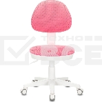 Кресло детское Бюрократ KD-3, на колесиках, ткань, розовый, фото9
