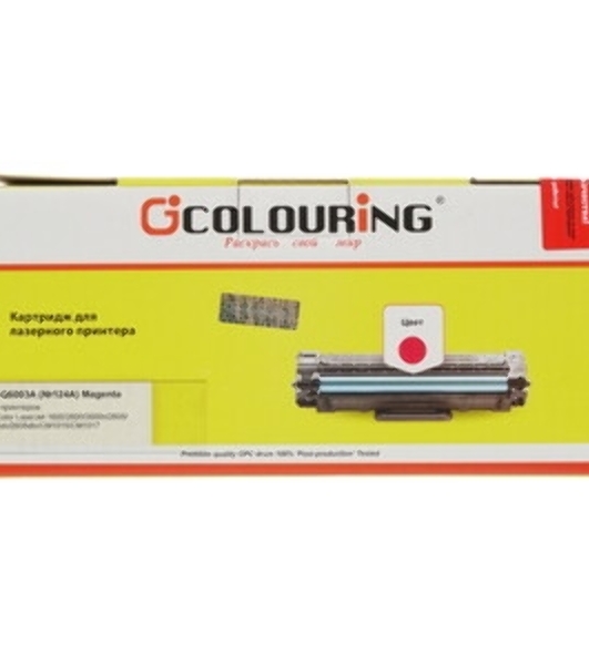 Картридж лазерный Colouring CG-Q6003A/707 пурпурный (2000 стр.) для HP CLJ 1600/2600n/2600dn/2600dtn/2605DN/2605DTN/CM1015MFP/CM1017MFP Canon Laser Shot LBP5000/5100