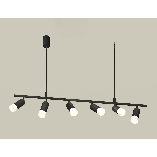Светильник Ambrella light XB9006330/6 SBK/FR черный песок/белый матовый MR16 GU5.3 (С9006, С6323, N6258)