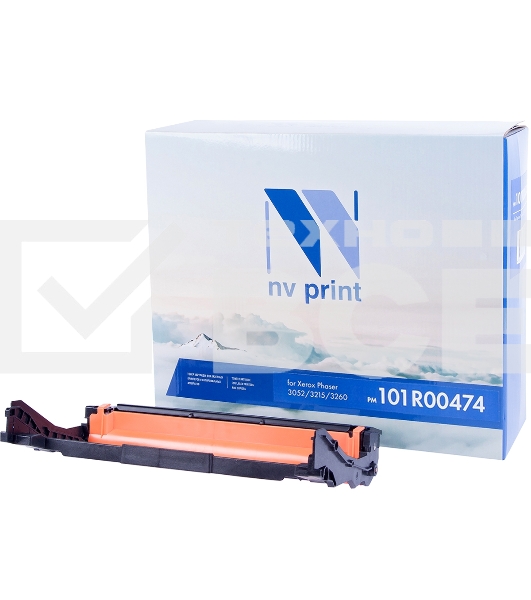 Барабан NVPrint совместимый Xerox 101R00474 DU для Phaser 3052/3260/WorkCentre 3215/3225 (10000k)