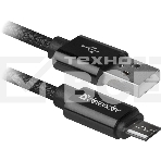 Кабель Defender USB2.0 TO MICRO-USB 1M BLACK USB08-03T, фото 1