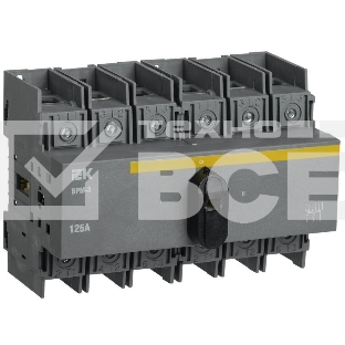 Выключатель-разъединитель модульный 3п 125А ВРМ-3 IEK MVR30-3-125