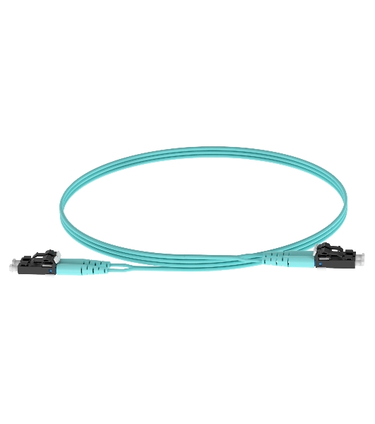 Патч-корд Panduit FX2ELLNLNSNM002 2x50/125 OM3 LC дуплекс-LC дуплекс 2м LSZH аквамарин