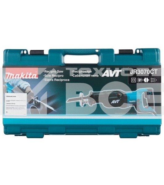 Пилы электрические цепные Makita JR3070CT Пила саб, 1510Вт,0-2800об\м,ход-32мм,рез-255мм,4.3кг,чем,АВТ Пилы электрические цепные Makita JR3070CT Пила саб, 1510Вт,0-2800об\м,ход-32мм,рез-255мм,4.3кг,чем,АВТ