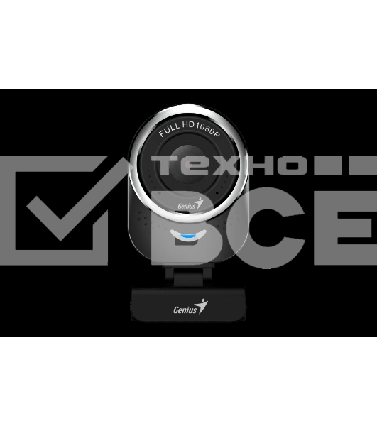 Веб-камера Genius Webcam QCam 6000, 2MP, Full HD, Black [32200002407/32200002400]