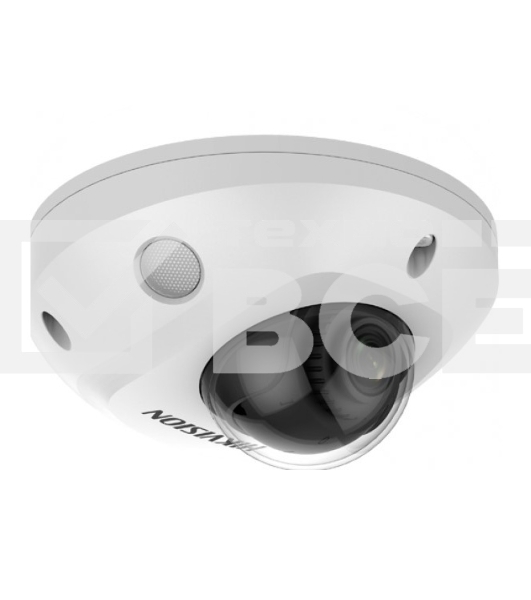 Видеокамера Hikvision DS-2CD2543G2-IWS(4мм) 4Мп уличная компактная IP-камера с Wi-Fi, EXIR-подсветкой до 30м и технологией AcuSense1/3' Progressive Scan CMOS; объектив 2.8мм; угол обзора 83.7°; механический ИК-
