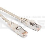 Патч-корд Hyperline PC-LPM-STP-RJ45-RJ45-C5e-1.5M-LSZH-GY Патч-корд F/­UTP, экранированный, Cat.5e, LSZH, 1.5 м, серый  , фото 1