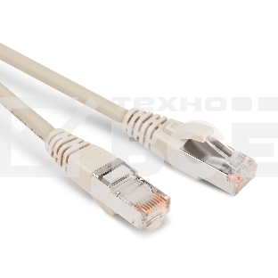 Патч-корд Hyperline PC-LPM-STP-RJ45-RJ45-C5e-1.5M-LSZH-GY Патч-корд F/­UTP, экранированный, Cat.5e, LSZH, 1.5 м, серый  