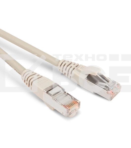 Патч-корд Hyperline PC-LPM-STP-RJ45-RJ45-C5e-1.5M-LSZH-GY Патч-корд F/­UTP, экранированный, Cat.5e, LSZH, 1.5 м, серый  