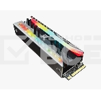 Накопитель SSD Netac NV3000 RGB, 2TB, PCIe 3.0 x4, M.2 2280, NVMe, R/W 3500/2100, с радиатором, фото3