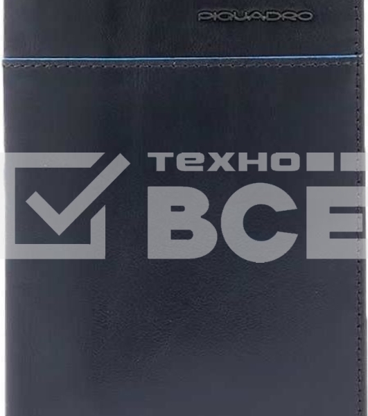 Кошелек мужской Piquadro Blue Square Revamp PU1393B2VR/BLU синий натур.кожа