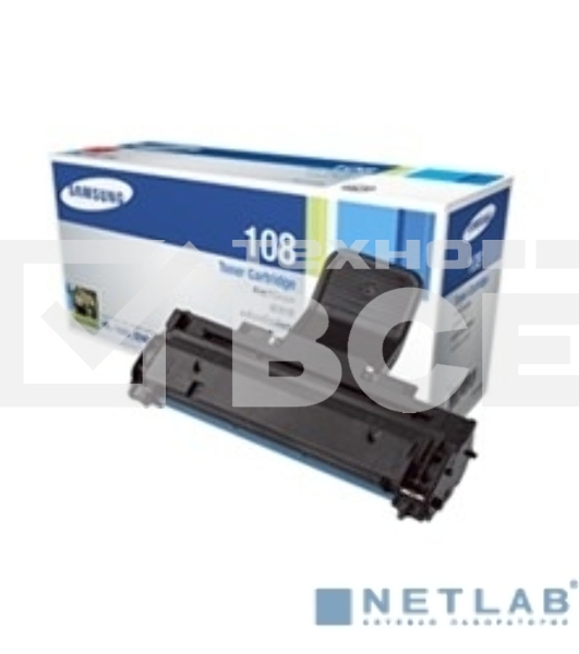 Картридж лазерный Samsung MLT-D108S черный для Samsung ML-1640/1641/2240/2241 (1500стр.)