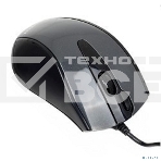 Мышь проводная A4Tech N-500F серый глянец/черный, 1200 dpi, USB, кнопки - 4, фото5