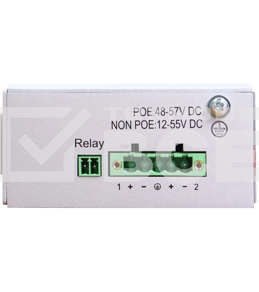 Коммутатор ORIGO Unmanaged Industrial Switch 8x1000Base-T, 2x1000Base-X SFP, Surge 4KV, -40 to 75°C