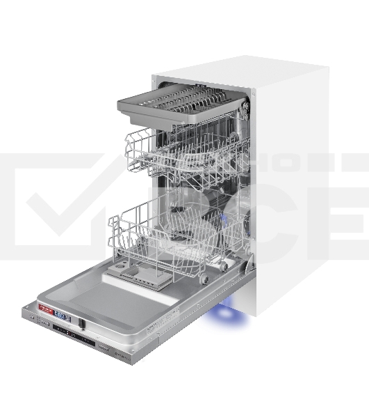 Встраиваемая посудомоечная машина Maunfeld MLP45130 Light Beam