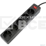 Сетевой фильтр 5bites GARDA SP5B-550 5S, 3x0.75 мм2, 5 м, черный, фото 1