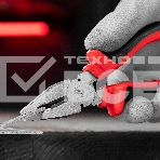 Плоскогубцы комбинированные Matrix 17091 180 мм, хром-ванадий, двухкомпонентные рукоятки, фото7