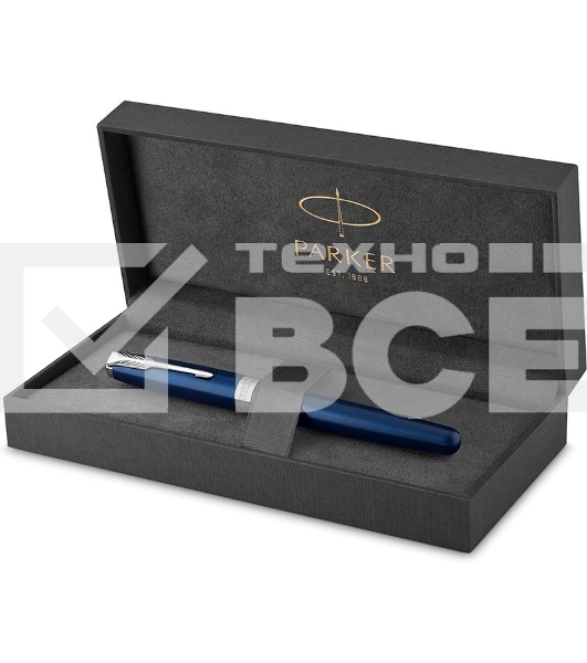 Ручка перьевая Parker Sonnet Core F539 (1945364) LaqBlue CT M сталь нержавеющая подар.кор.