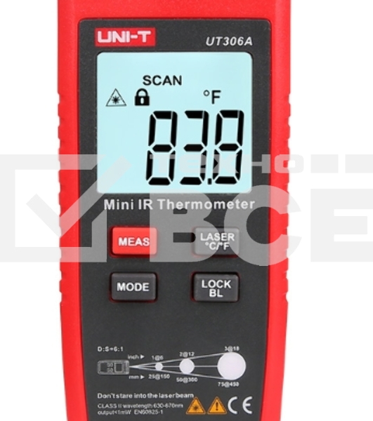 Пирометр карманный UNI-T UT306A