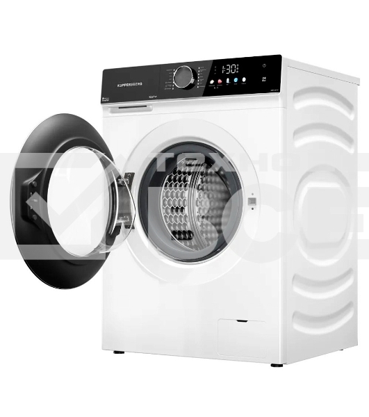 Стирально-сушильная машина Kuppersberg WDM 601 W, отдельностоящая, High-Tech, загрузка 10.5 кг, 12 программ, 1200 об/мин, комбинированное управление, TFT дисплей, инверторный двигатель, самодиагностика, дозагрузка белья, предварительная стирка, отложенный
