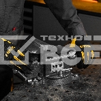 Тиски слесарные BVH-150, 150 мм, поворотные, стальная направляющая, с наковальней Denzel, фото8