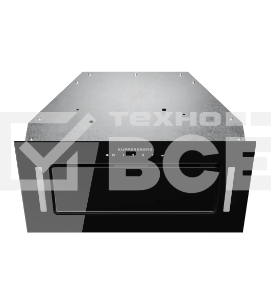 Вытяжка встраиваемая Kuppersberg Innova V 60 черный, 53 см, 1300 м³/ч, 46 дБ