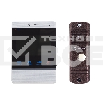 Цветной монитор видеодомофона SECURIC AC-332 4,3' AHD в комплекте с вызывной видеопанелью с кнопкой, фото 1