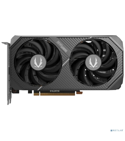 Видеокарта Zotac GAMING GeForce RTX 5050 TWIN EDGE, NVIDIA RTX 5050, 8 ГБ GDDR6, 128 бит, PCI-e 5.0, 1xHDMI, 3xDP, 2572 МГц