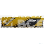 Оперативная память NETAC Shadow, DDR4, 8GB (1x8GB), 3200MHz, CL16, DIMM, с радиаторами, желтый, фото2