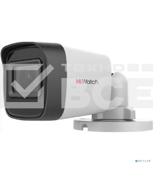 Камера видеонаблюдения Hikvision HiWatch DS-T500(С) 2.4-2.4мм цветная