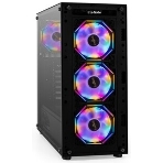 Компьютерный корпус Miditower ExeGate i3 BASE-NPX500 (ATX, БП 500NPX с вент. 12 см, с окном, 1*USB+1*USB 3.0, аудио, 4 вент. 12см с RGb подсветкой), фото14