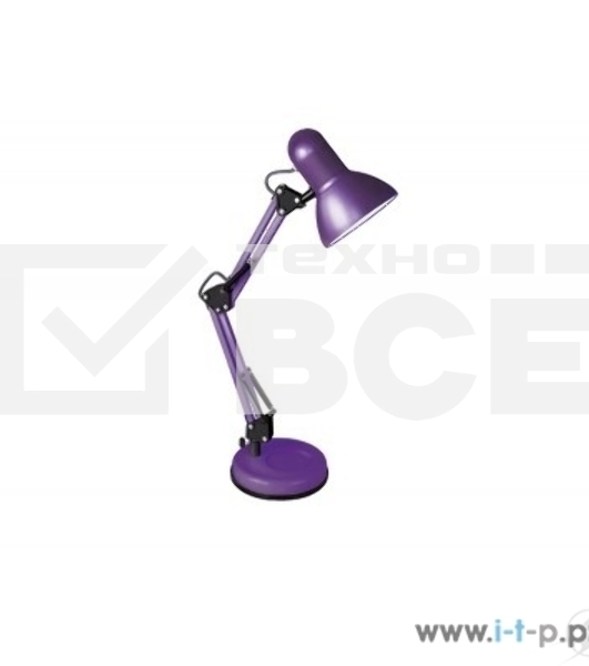 Светильник Camelion KD-313 C12 фиолетовый (настольный, 230V 60W, E27)