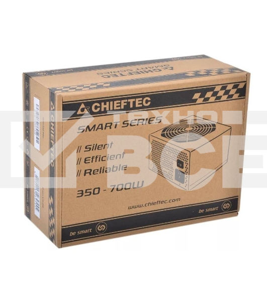 Блок питания Chieftec GPS-450A8, 450Вт, 80 PLUS, 120мм, черный