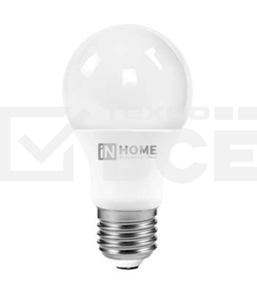 Лампа светодиодная LED-A60-VC 12Вт 230В E27 3000К 1080лм IN HOME 4690612020235