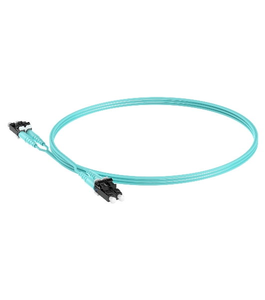 Патч-корд Panduit FX2ELLNLNSNM002 2x50/125 OM3 LC дуплекс-LC дуплекс 2м LSZH аквамарин