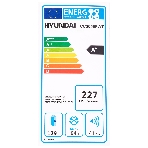 Холодильник Hyundai CC2056FWT белый двухкамерный 129/64л морозилка снизу, No Frost, фото5