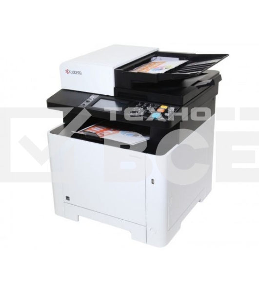 МФУ лазерный Kyocera Ecosys M5526cdn (1102R83NL0), A4, цветной, печ. до 26 стр/мин., скан. до 30 стр/мин (ч/б) 23 стр/мин (цв.), 1200 x 1200 dpi (печать) 600x600dpi (скан.), USB, Ethernet
