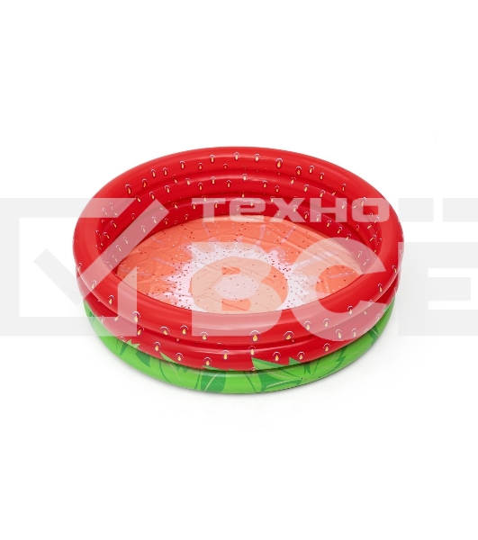 Детский надувной бассейн 160x38см BestWay 'Сладкая клубничка' 390л, от 2 лет 51145 BestWay