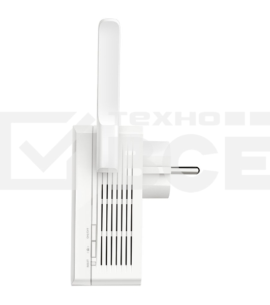 Сетевой адаптер TP-Link SOHO TL-WA860RE 300Mbps Wireless N Wall Plugged Range Extender with AC Passthrough, QCA(Atheros), 2T2R, 2.4GHz, 802.11b/g/n, 1 10/100Mbps LAN port, Range Extender button, Range Extender mode, suppo поставляется без кабеля RJ-45