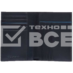 Кошелек мужской Piquadro Blue Square Revamp PU1393B2VR/BLU синий натур.кожа