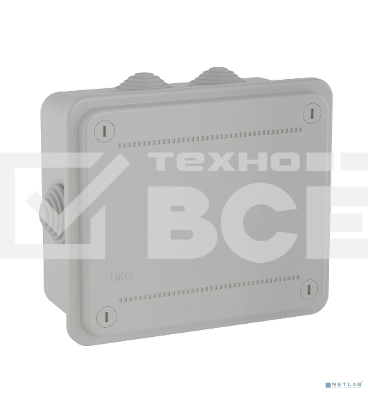 Коробка распр. ОП 120х80х50 (6 каб.ввод.) IP55 ДКС 53900
