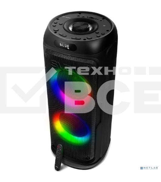 Мобильные колонки Sven PS-770 2.0 черный 2x50W  Bluetooth