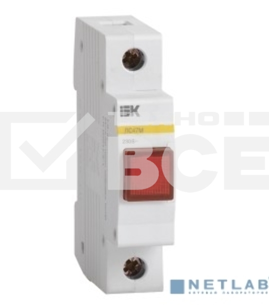 Сигнальная лампа Iek MLS20-230-K04 ЛС-47М (красная) (матрица) ИЭК