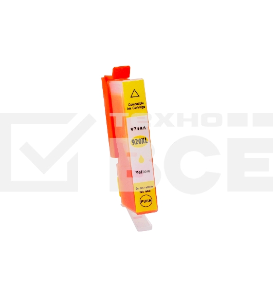 Струйный картридж NV Print 920 (NV-CD974AE) Yellow для HP OfficeJet 6000/6500/7000/7500 (13 мл)